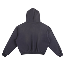 Load image into Gallery viewer, NV Sunfaded Boxy Hoodie (Navy)
