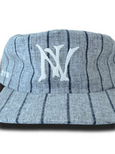 Load image into Gallery viewer, NV Plaid Wool Snapback (Gray/Blue/White)
