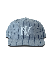 Load image into Gallery viewer, NV Plaid Wool Snapback (Gray/Blue/White)
